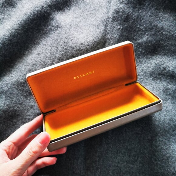Bulgari BVLGARI Eye glasses case - hardshell - like new condition - Picture 4 of 4